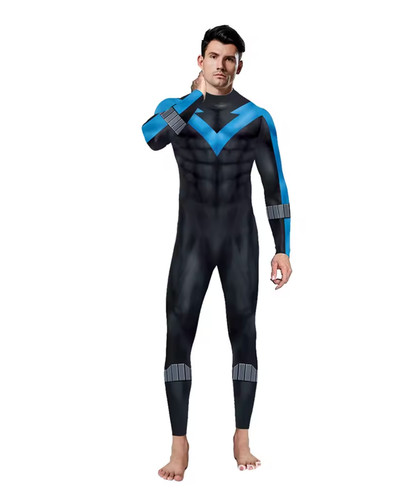 Costume cosplay nightwing dick - costume,