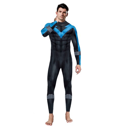 The nightwing jumpsuit robin - nightwing,