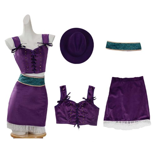 Costume pirata viola nico - costume,