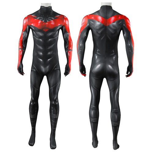 The red nightwing jumpsuit - the,