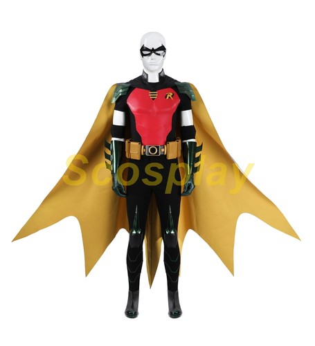 Costume cosplay red robin tim - red,
